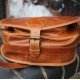 Isabelle Saddle Bag Tan Smooth Medium